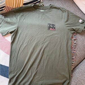 Topo Designs Sage Green Men's Short Sleeve Tee
